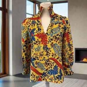 CK BRADLEY Print Popover Top Size XS